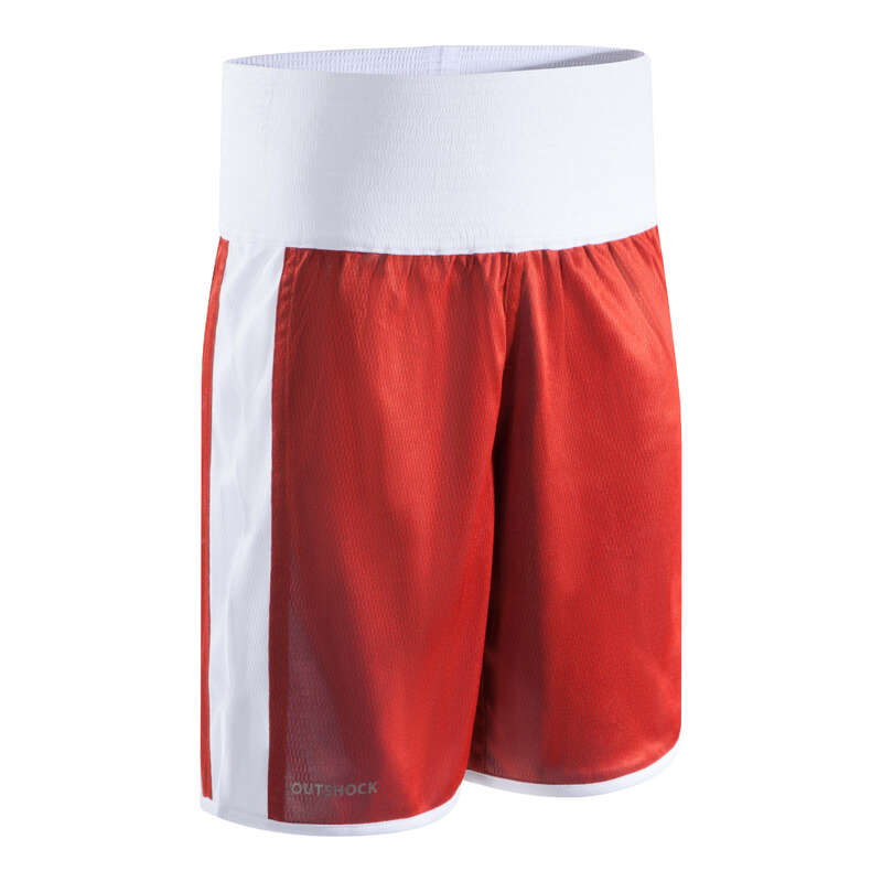 BOXING APPARELS Boxing - 900 Kids' Reversible Shorts OUTSHOCK - Boxing