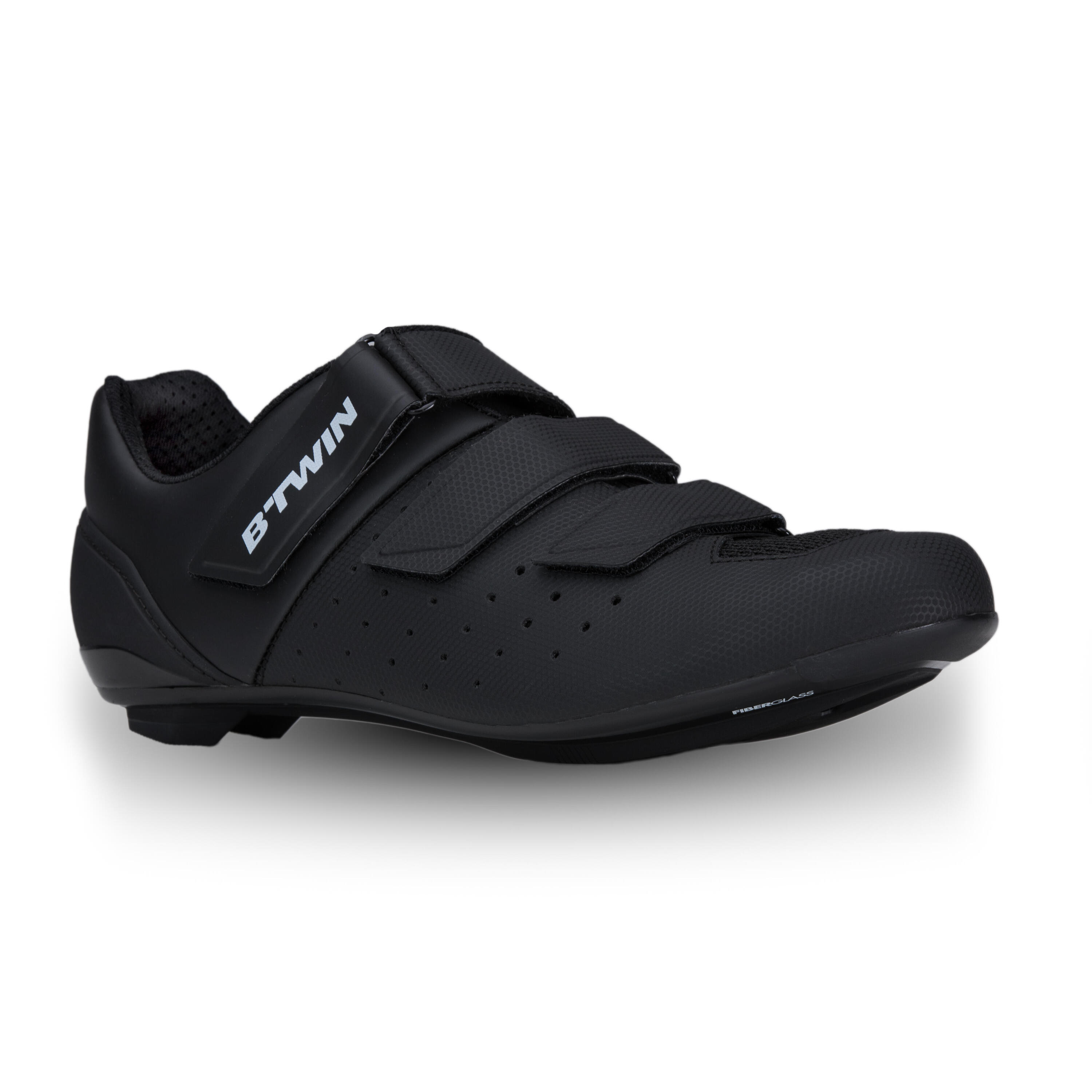500 Sport Cycling Road Cycling Shoes - Black 1/6