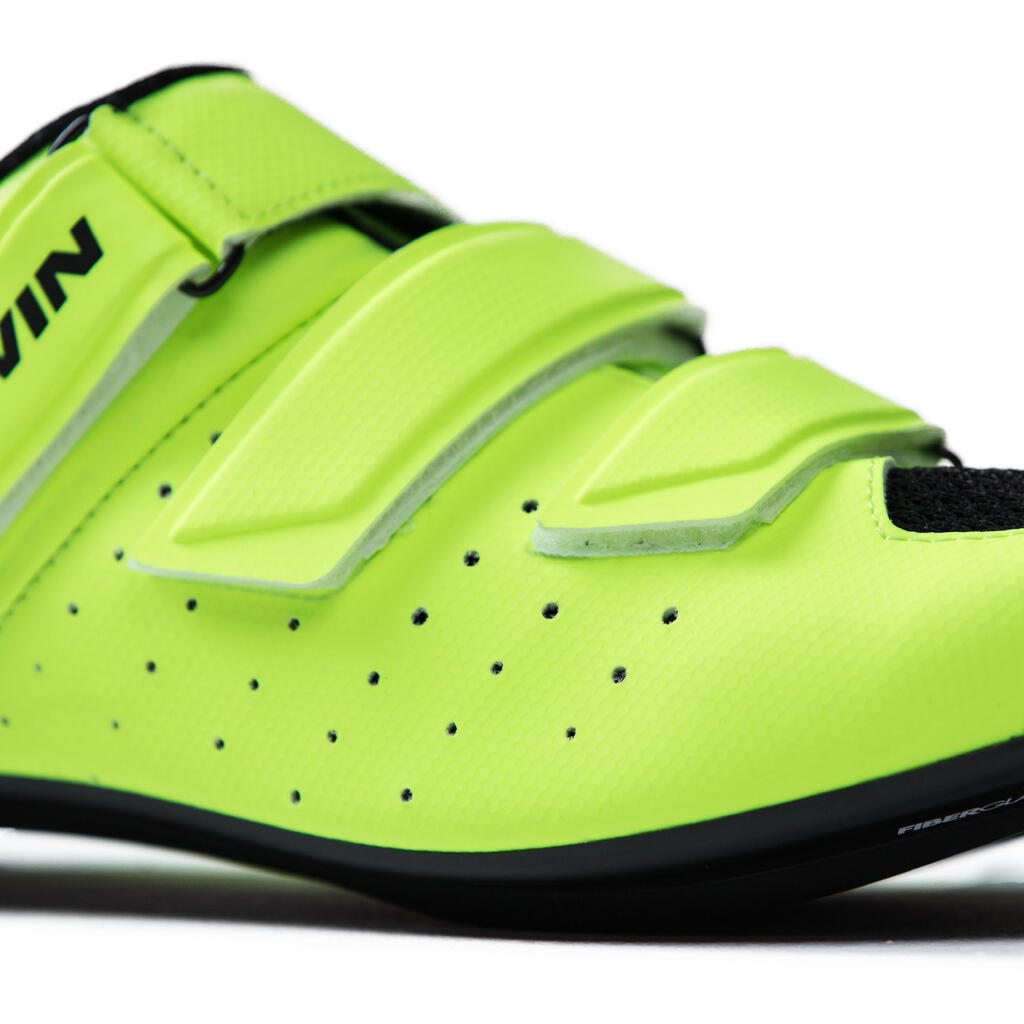 Fahrradschuhe Rennrad RR 500 marineblau