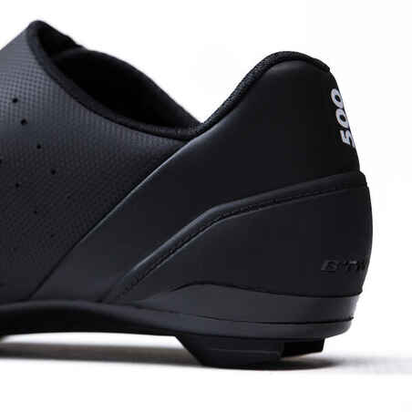 500 Sport Cycling Road Cycling Shoes - Black