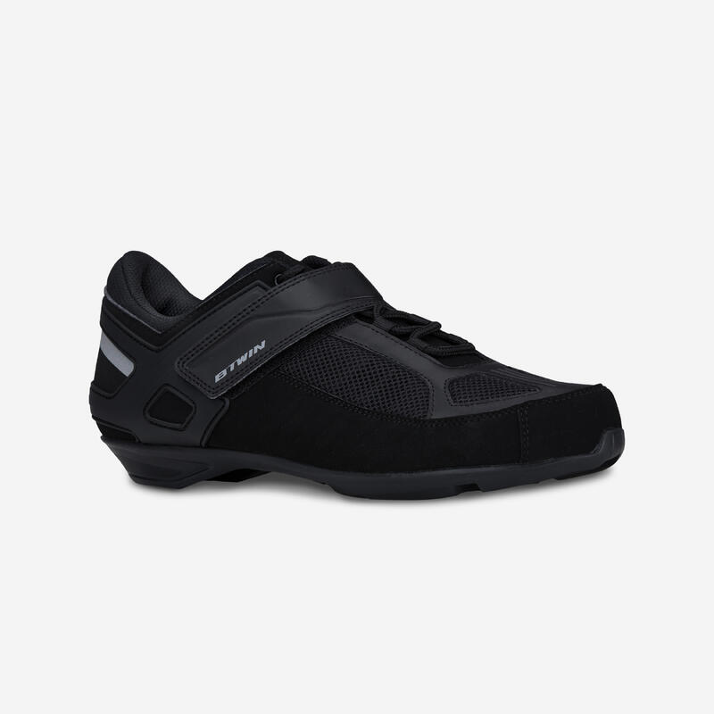 Zapatillas ciclismo cicloturismo ROADC 100 negro