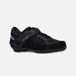 RC100 Lace-Up Cycling Shoes - Black