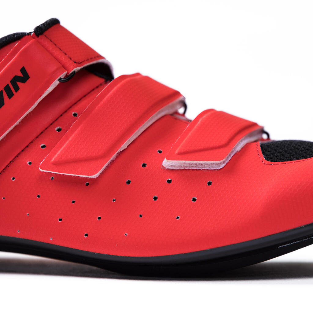 Fahrradschuhe Rennrad RR 500 marineblau