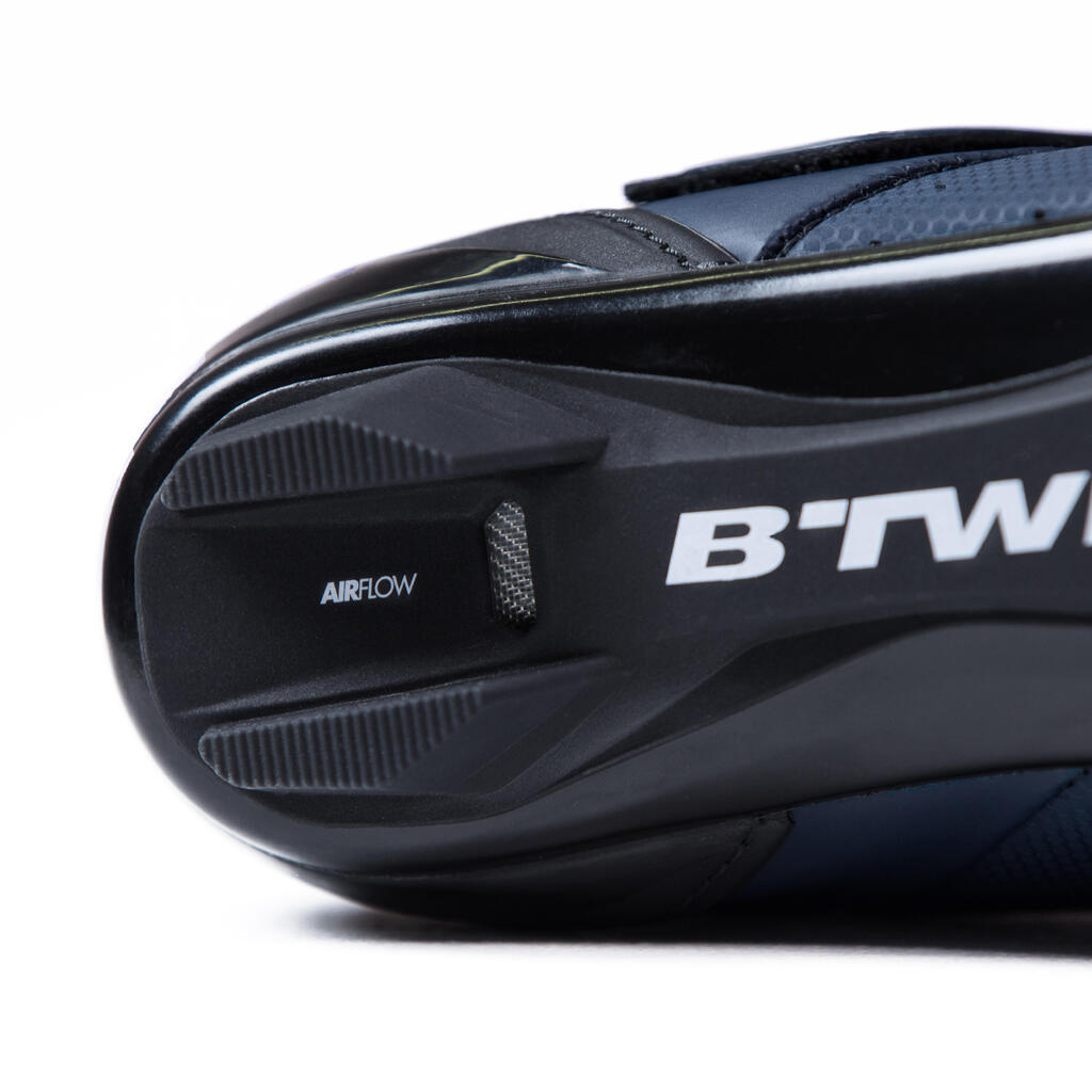 Fahrradschuhe Rennrad RR 500 marineblau