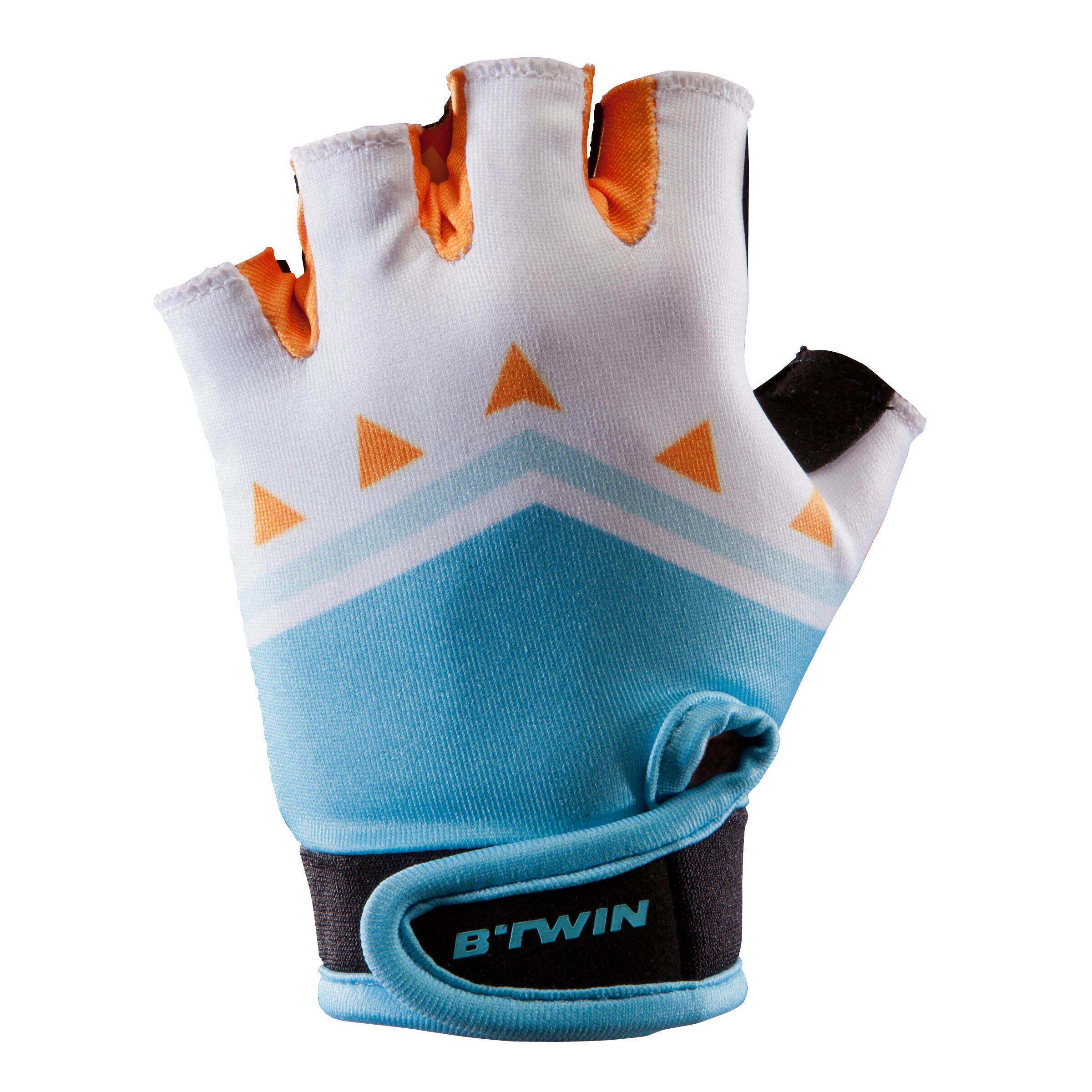 BTWIN Kids' Fingerless Cycling Gloves - Inuit