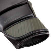 100 Combat Gloves - Black/Khaki