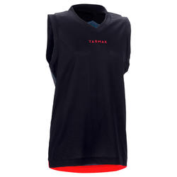 TANK B500 DE BASKETBALL GARCON/FILLE POUR DEBUTANT/CONFIRME NOIR DIGITAL GRIS
