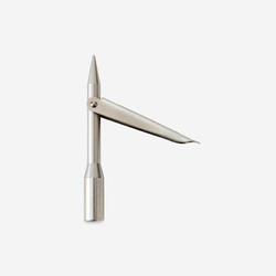 Pointe de flèche tahitienne ardillon simple à visser sur flèche 6,5 mm M7