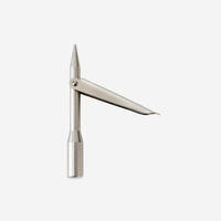 Pointe de flèche tahitienne ardillon simple à visser sur flèche 6,5 mm M7