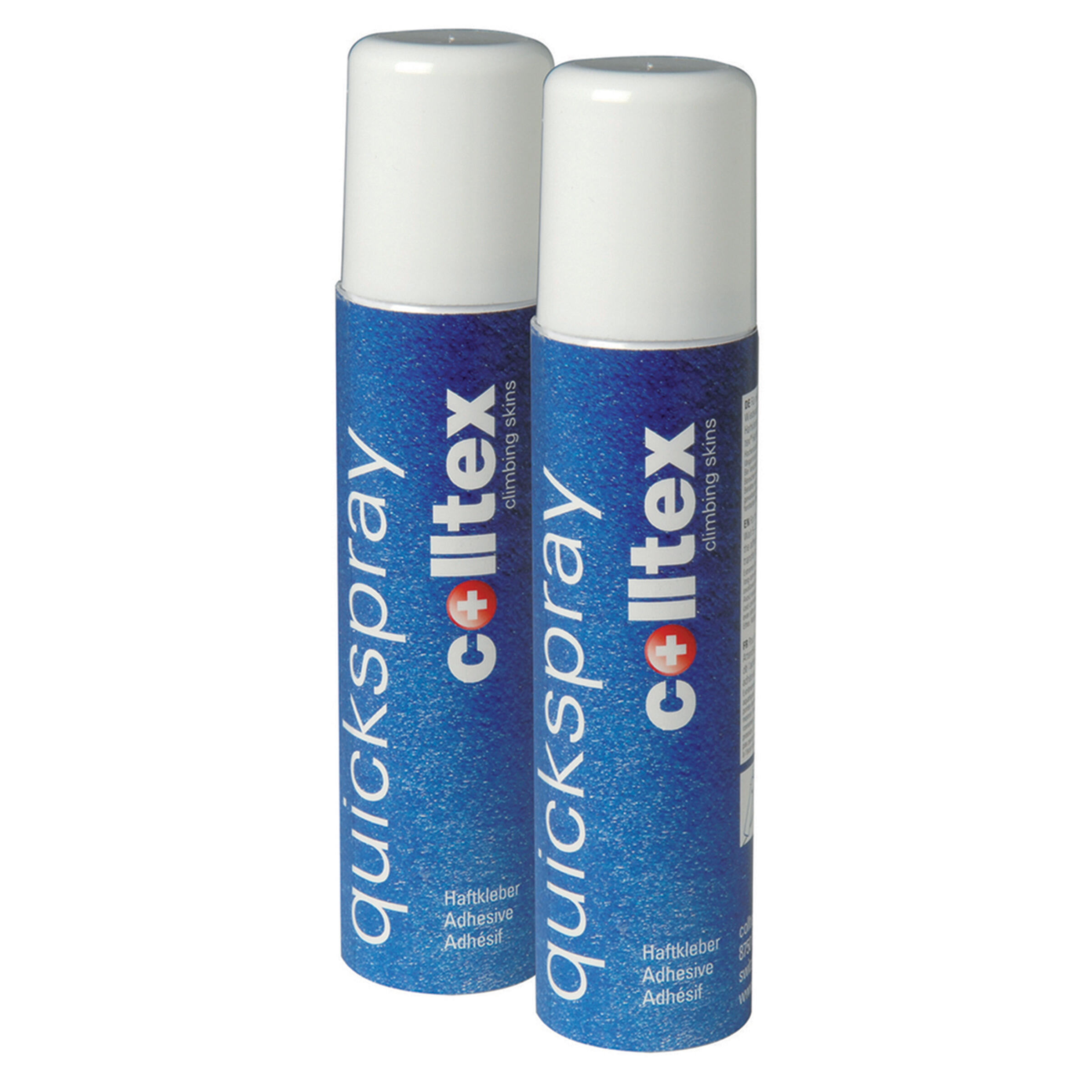 Glue spray for ski touring