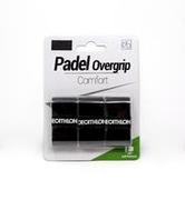 GORNJI GRIP ZA REKET ZA PADEL COMFORT CRNI 3 KOMADA