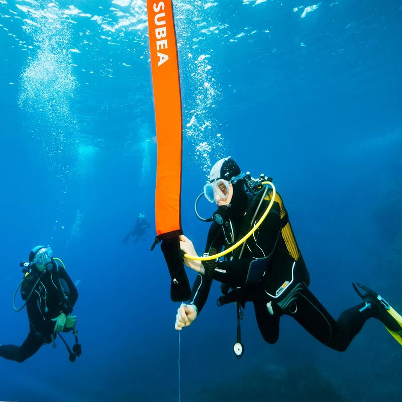 How to use your diving ascent parachute