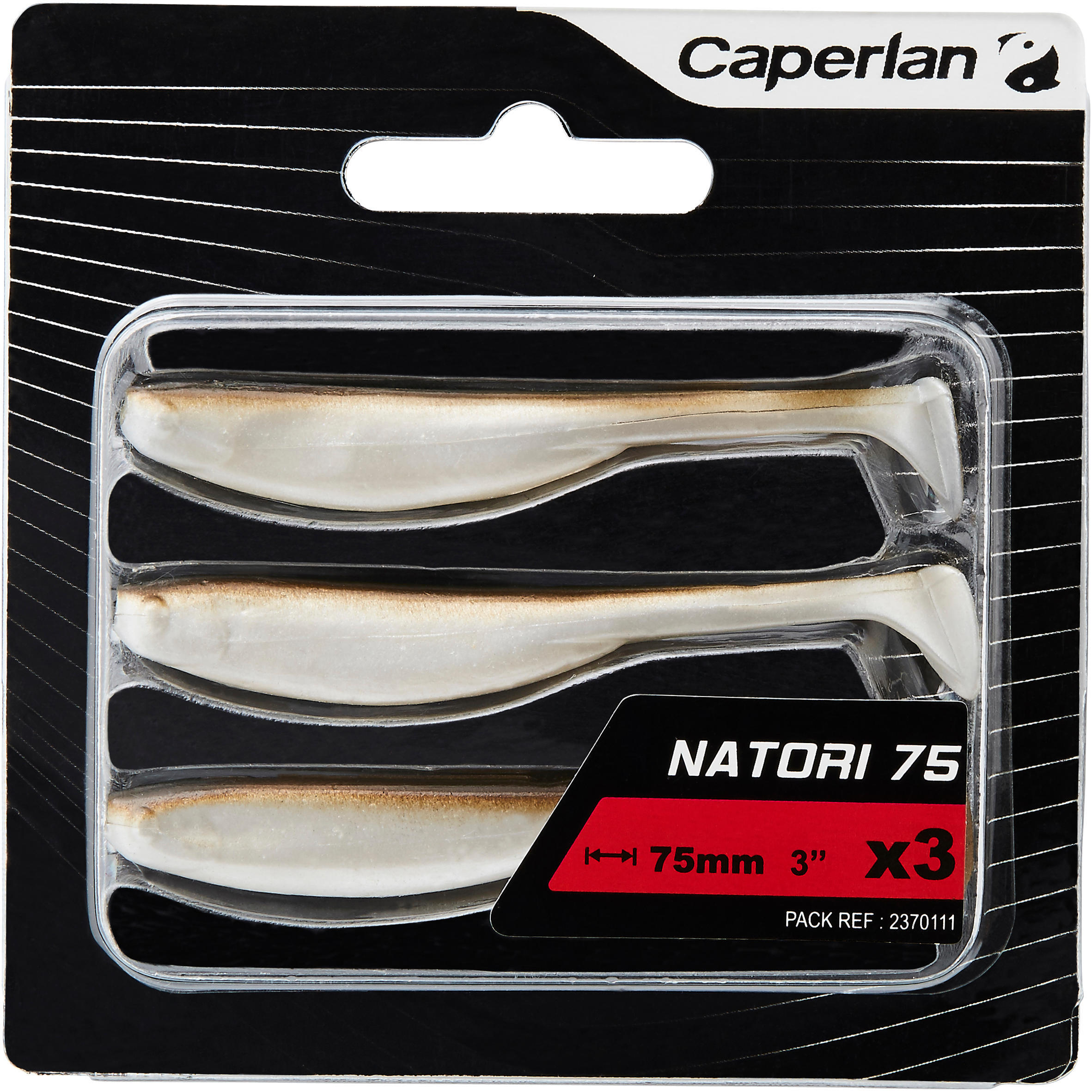 SOFT LURE NATORI 75 NATURAL X3 LURE FISHING 3/3