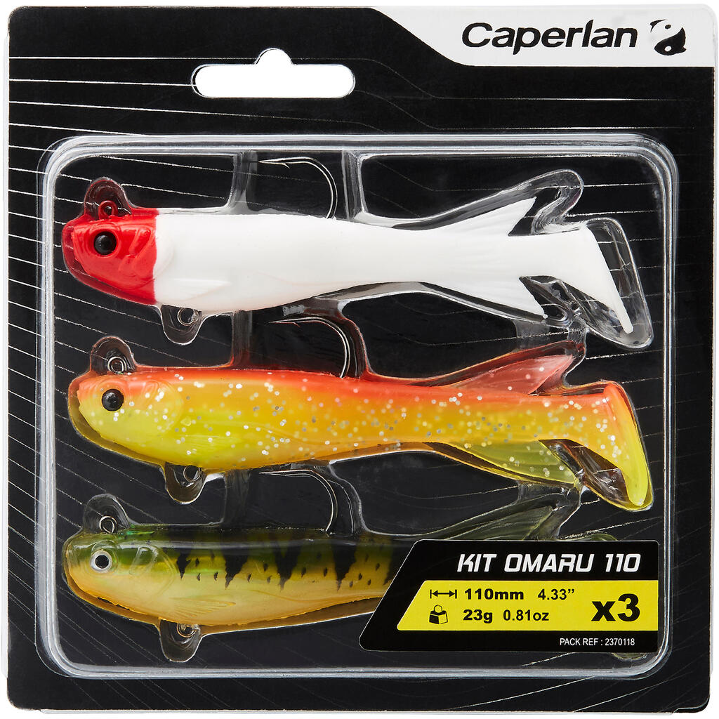 Soft Lure Fishing Kit Omaru 110