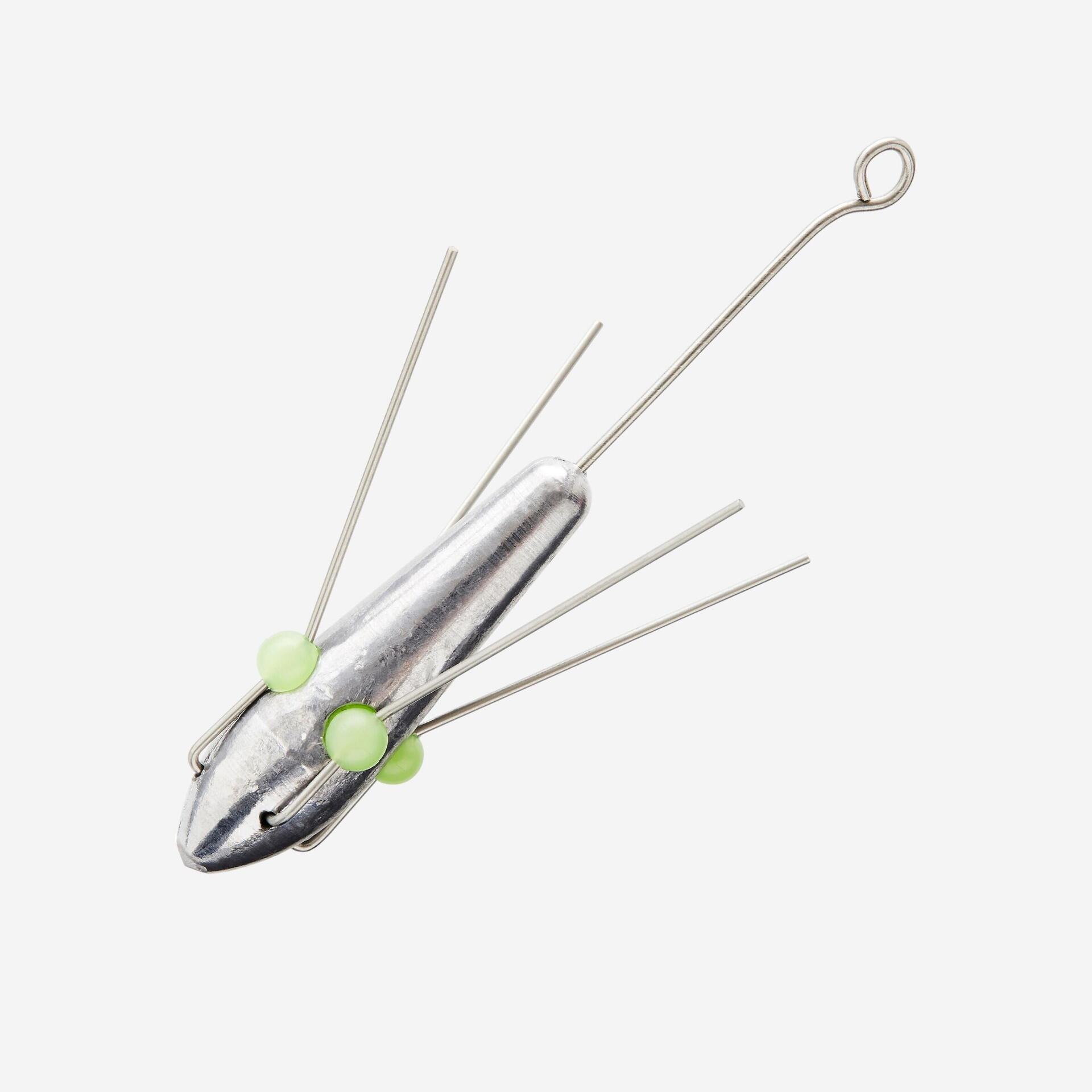 Plomb grappin qui permet de rester ancré dans le sable en surfcasting