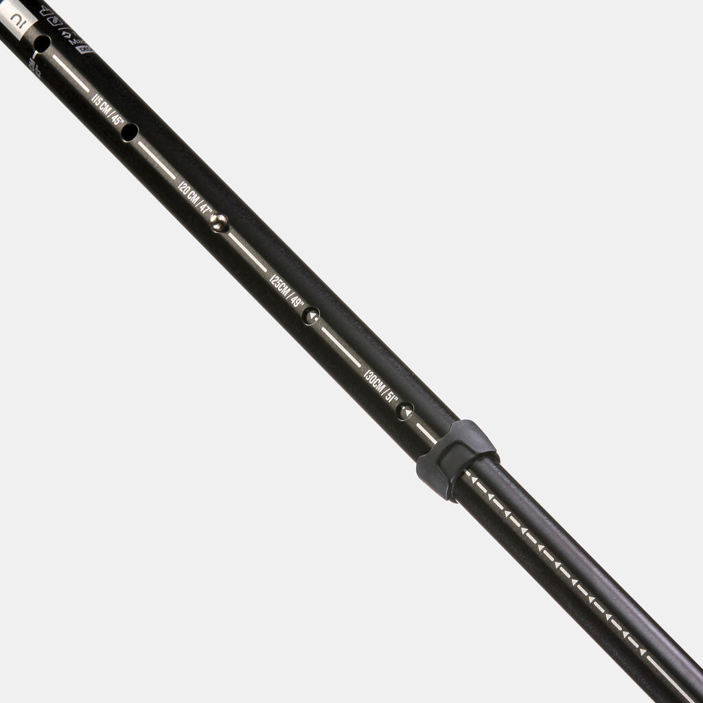 1 Easy Adjust Hiking Pole - MT100 Comfort Black