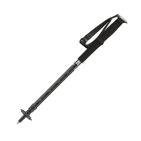 1 bastón ajuste fácil de senderismo - MT100 Confort negro