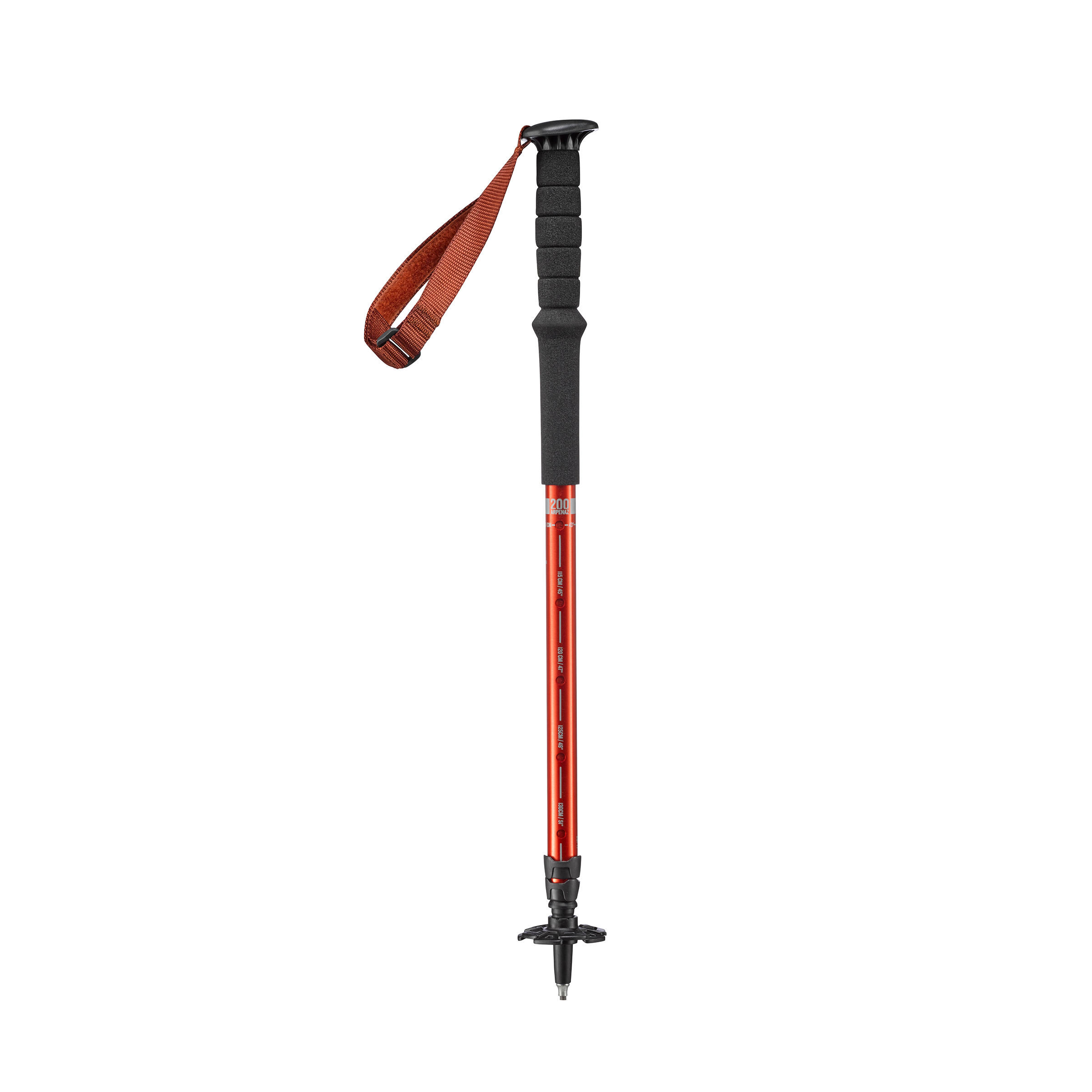 FORCLAZ 1 Easy Adjust Hiking Pole - MT100 Comfort Purple