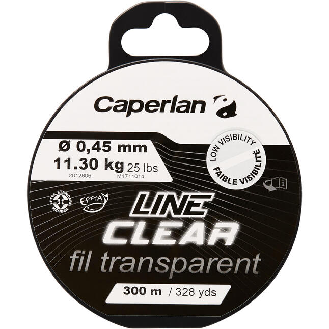 LINE CLEAR FISHING LINE 300 M Decathlon