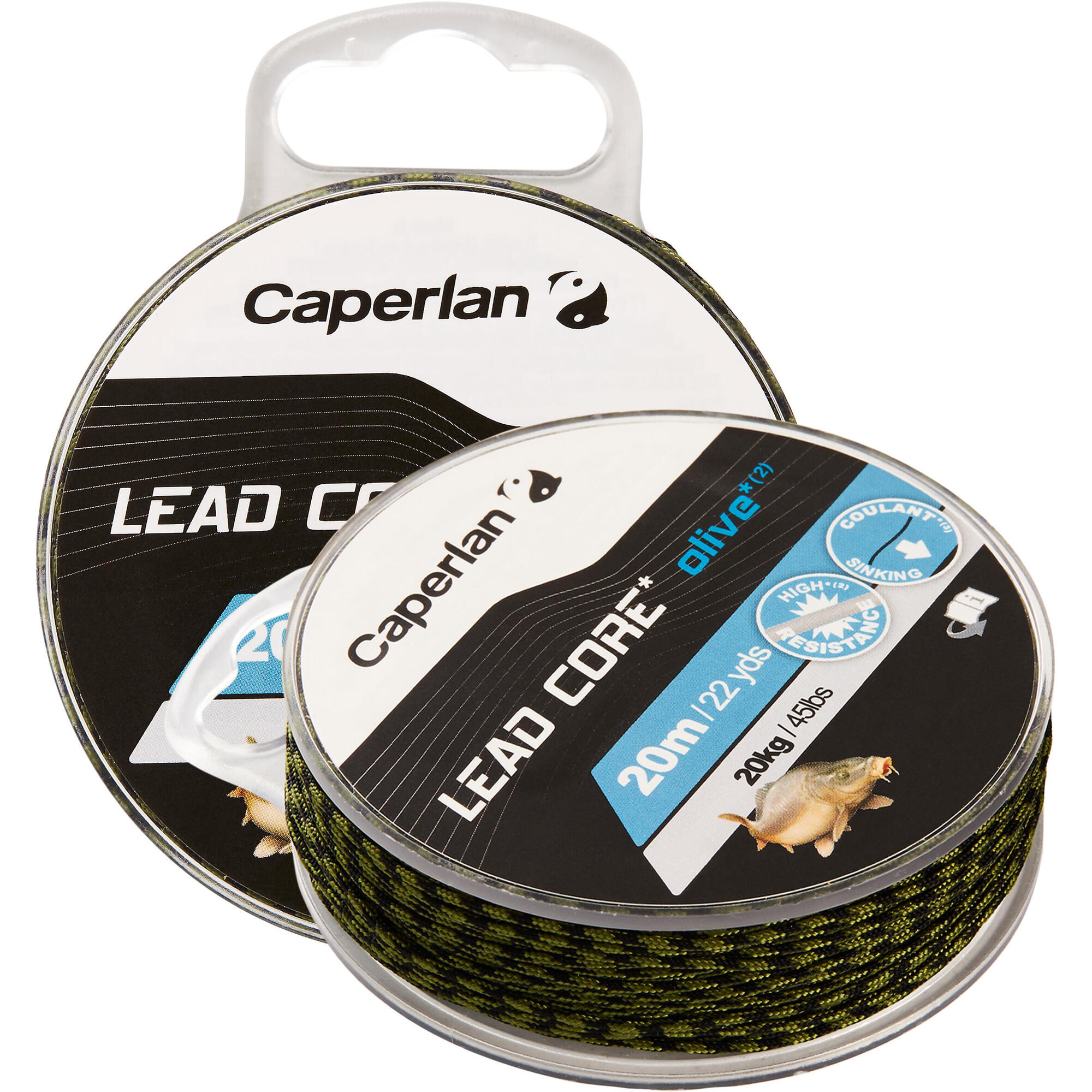 LEAD CORE LINE 45 LBS SAND FISHING LINE Caperlan