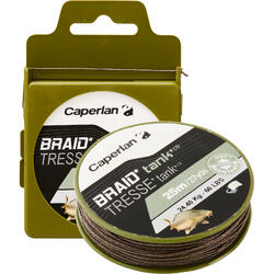 Bas de ligne Tresse pêche de la carpe TANK C 25m