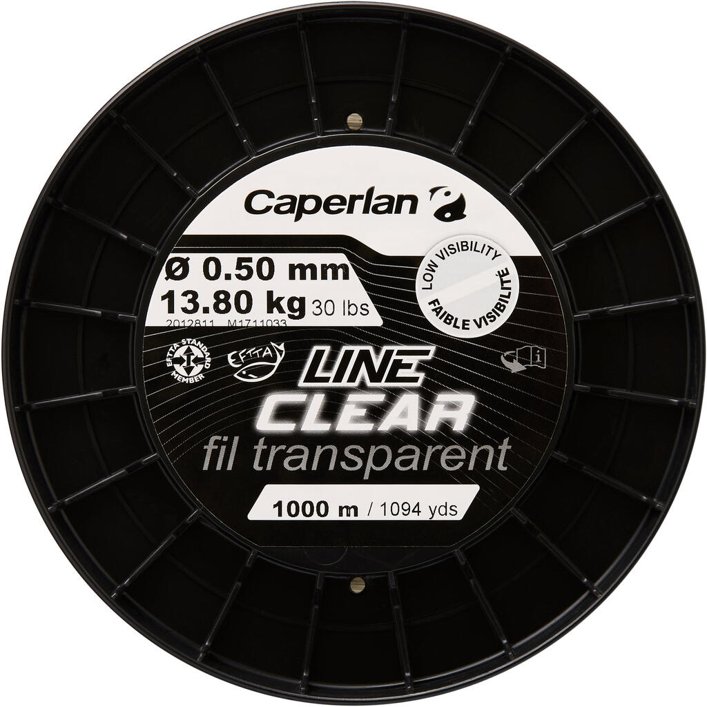 Fishing Line Transparent Clear Line 1000 M