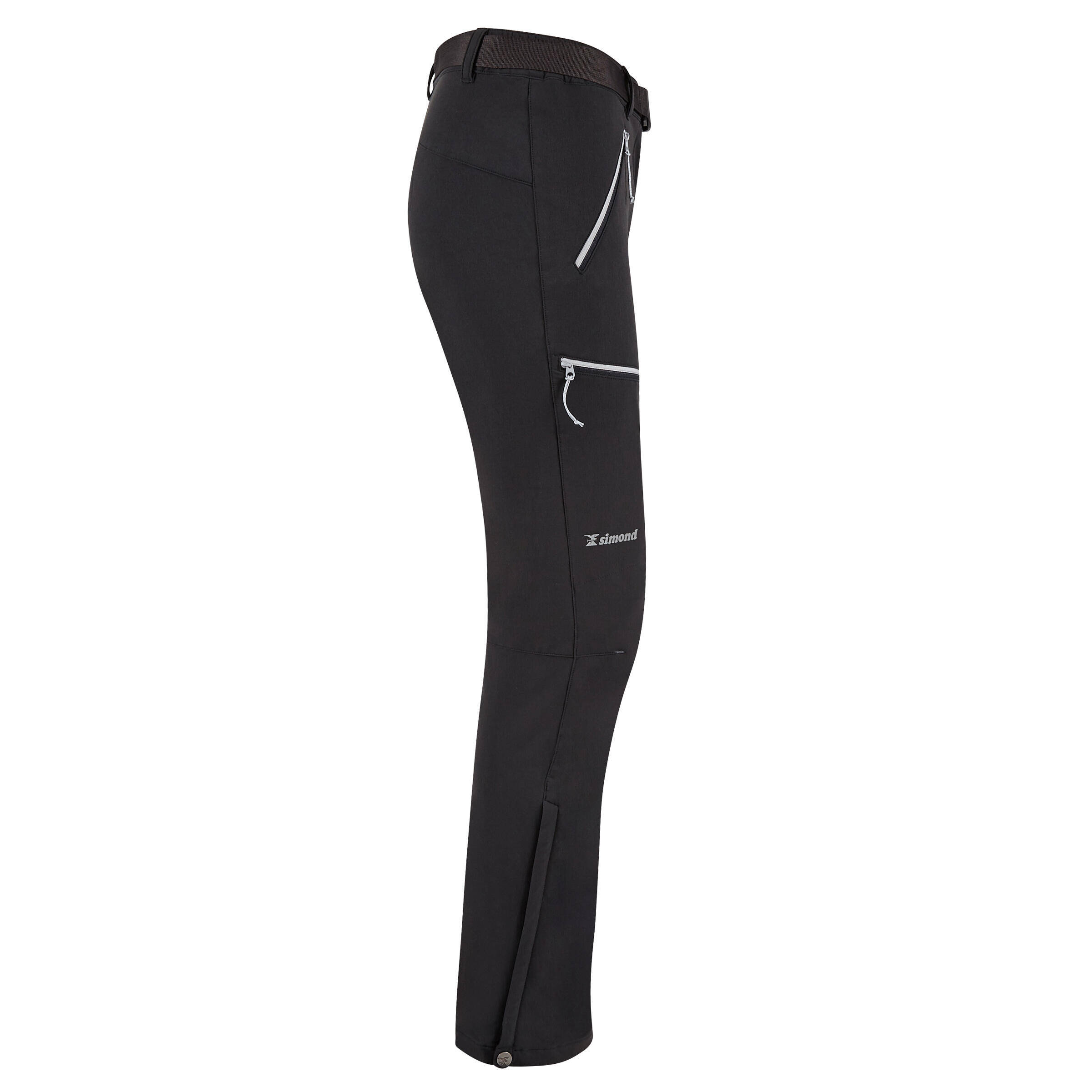 Women's Mountaineering Trousers - Alpinism Light Grey -  3