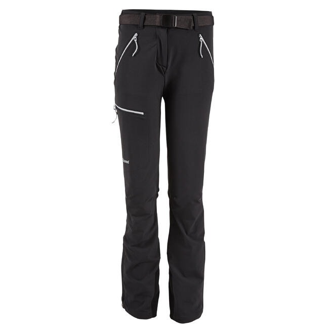 Women's Mountaineering Trousers - Alpinism Light Grey