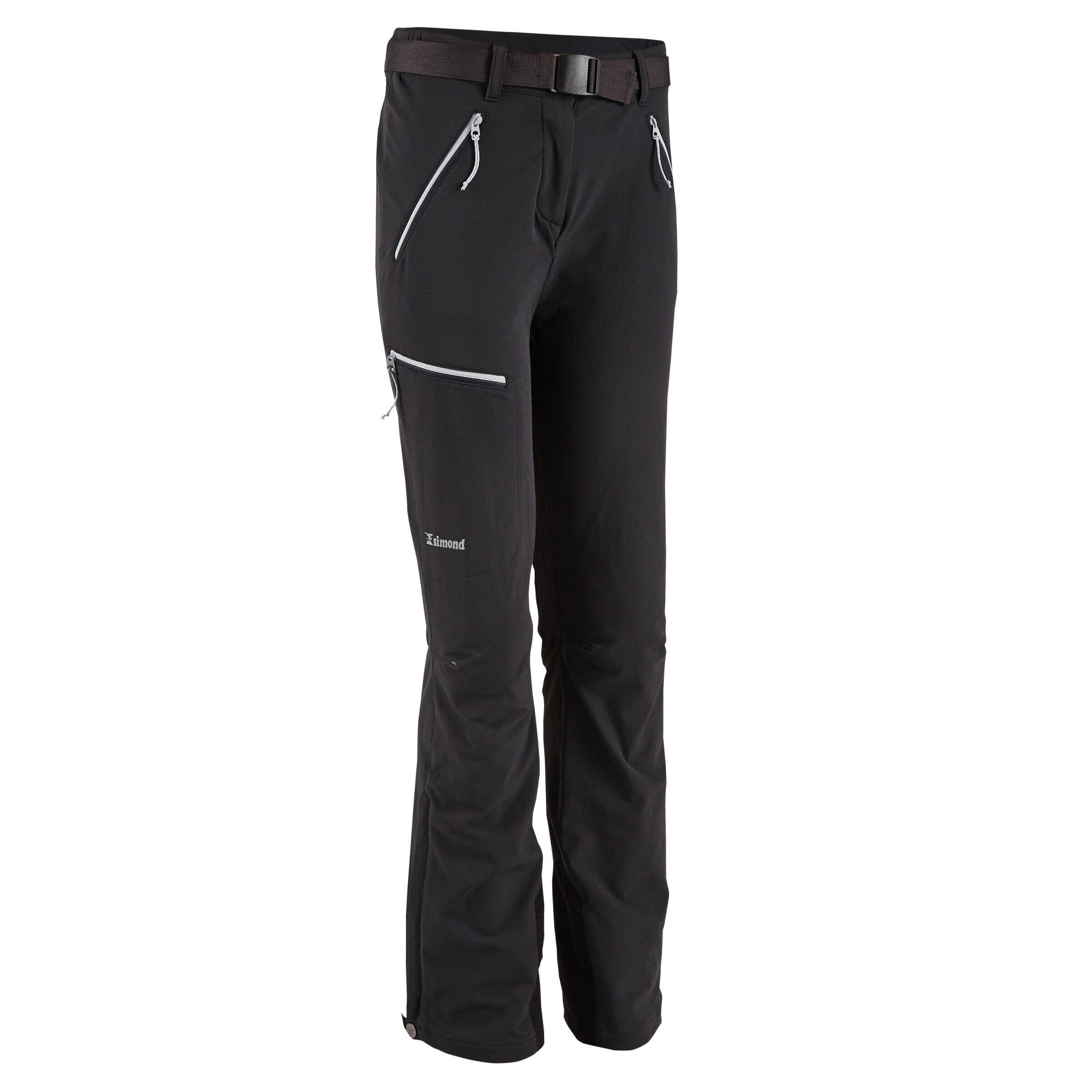 Women's Mountaineering Trousers - Alpinism Light Grey -  1