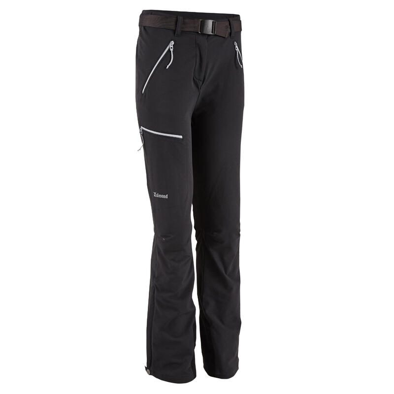 WOMEN'S LIGHT ALPI Mountaineering Pants GREY WOMEN'S LIGHT ALPI Mountaineering Pants GREY
