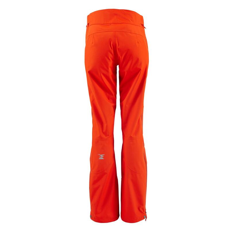 Pantalones Impermeables de Alpinismo Alta Montaña Mujer Simond Alpinism Naranja