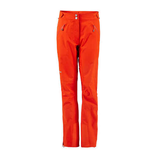 
      Women's Mountaineering Waterproof Overtrousers - Alpinism Red
  