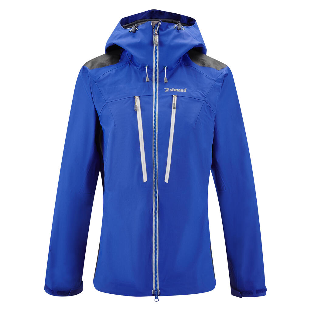 Women's Mountaineering Waterproof Jacket - Alpinism Indigo Blue