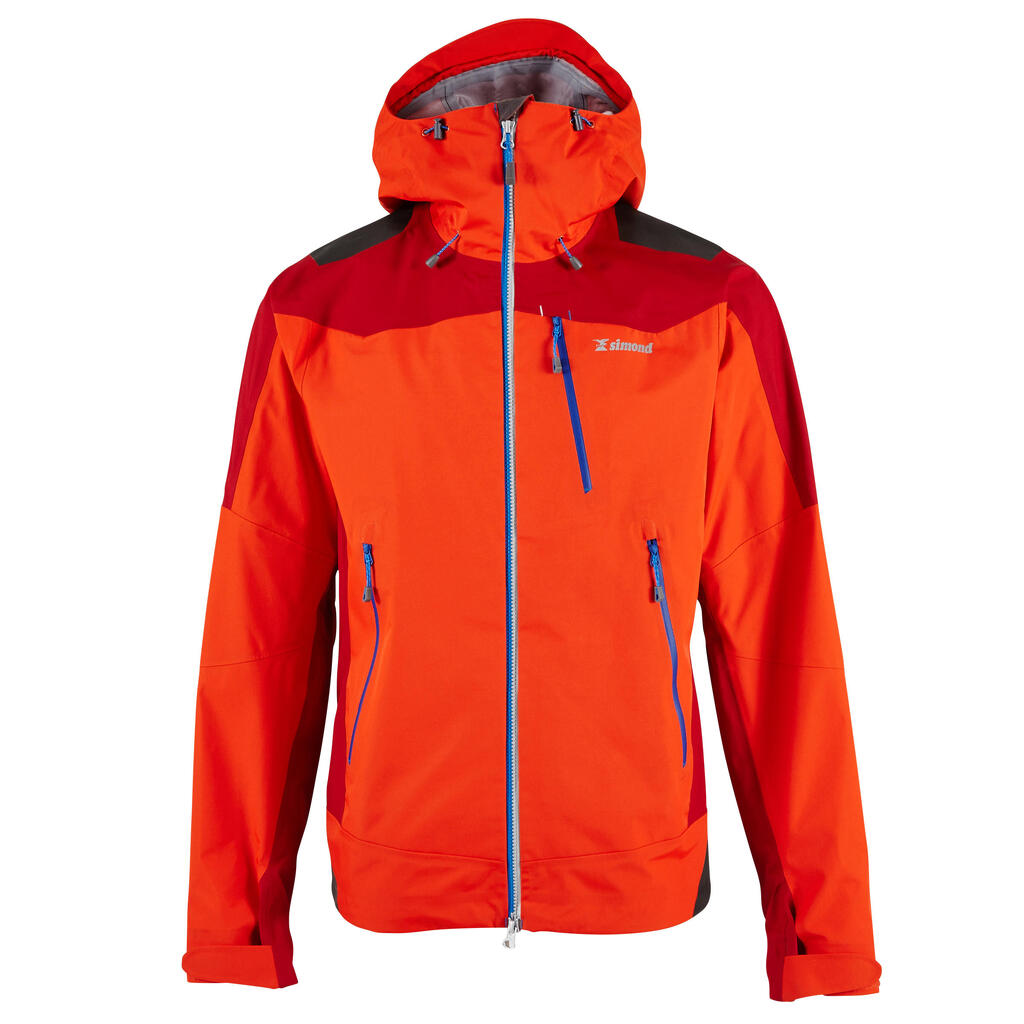 Regenjacke Bergsteigen Alpinism Herren rot