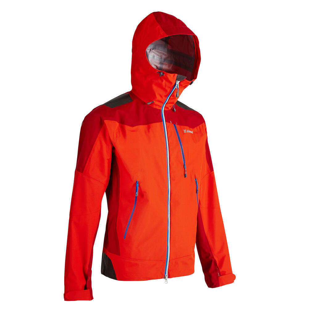 Regenjacke Bergsteigen Alpinism Herren rot