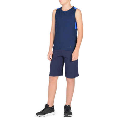 500 Boys' Gym Tank Top - Blue