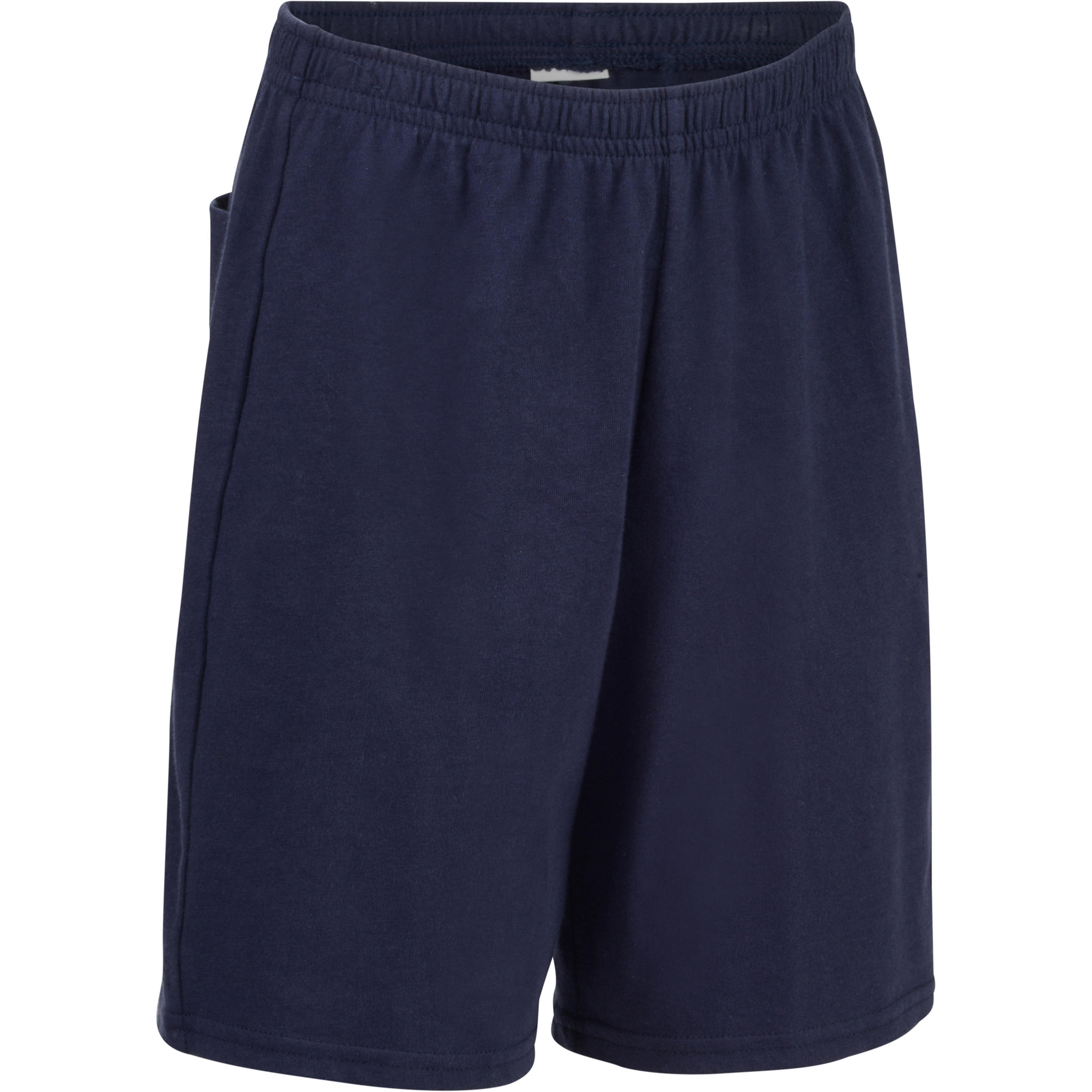 DOMYOS 100 Boys' Gym Shorts - Blue