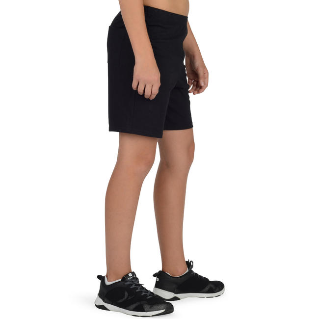 Boys' Gym Shorts 100 Black
