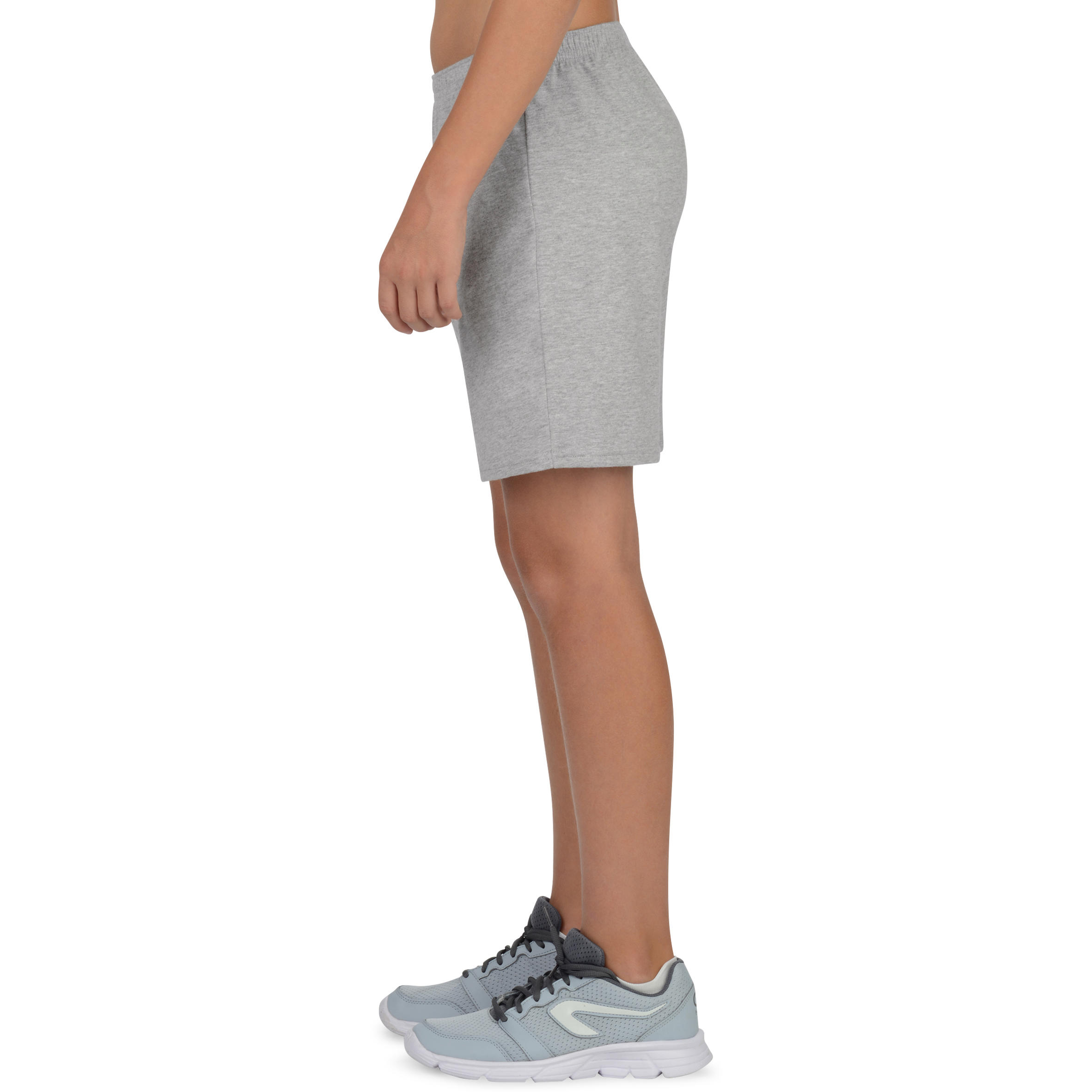 

100 Boys' Gym Shorts - Grey