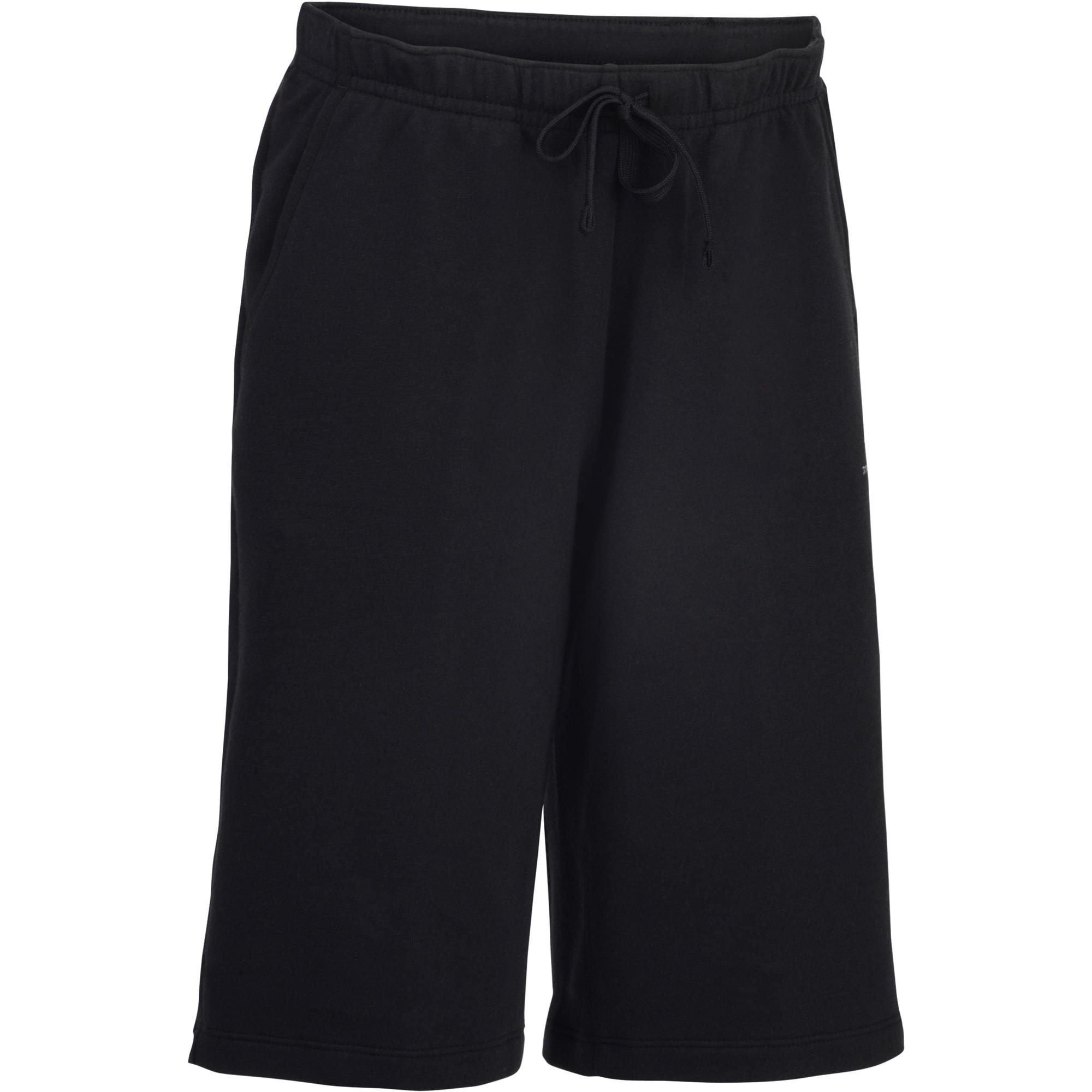 500 Boys' Gym Shorts Black Domyos by Decathlon