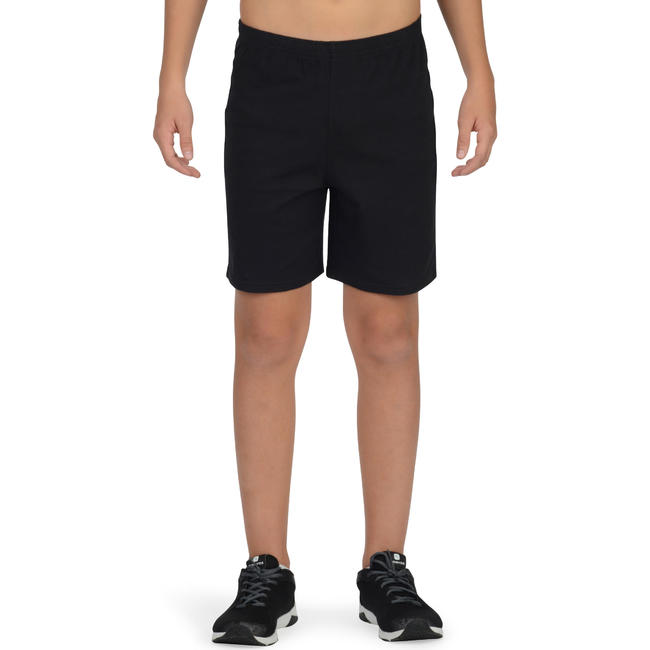 Boys' Gym Shorts 100 Black