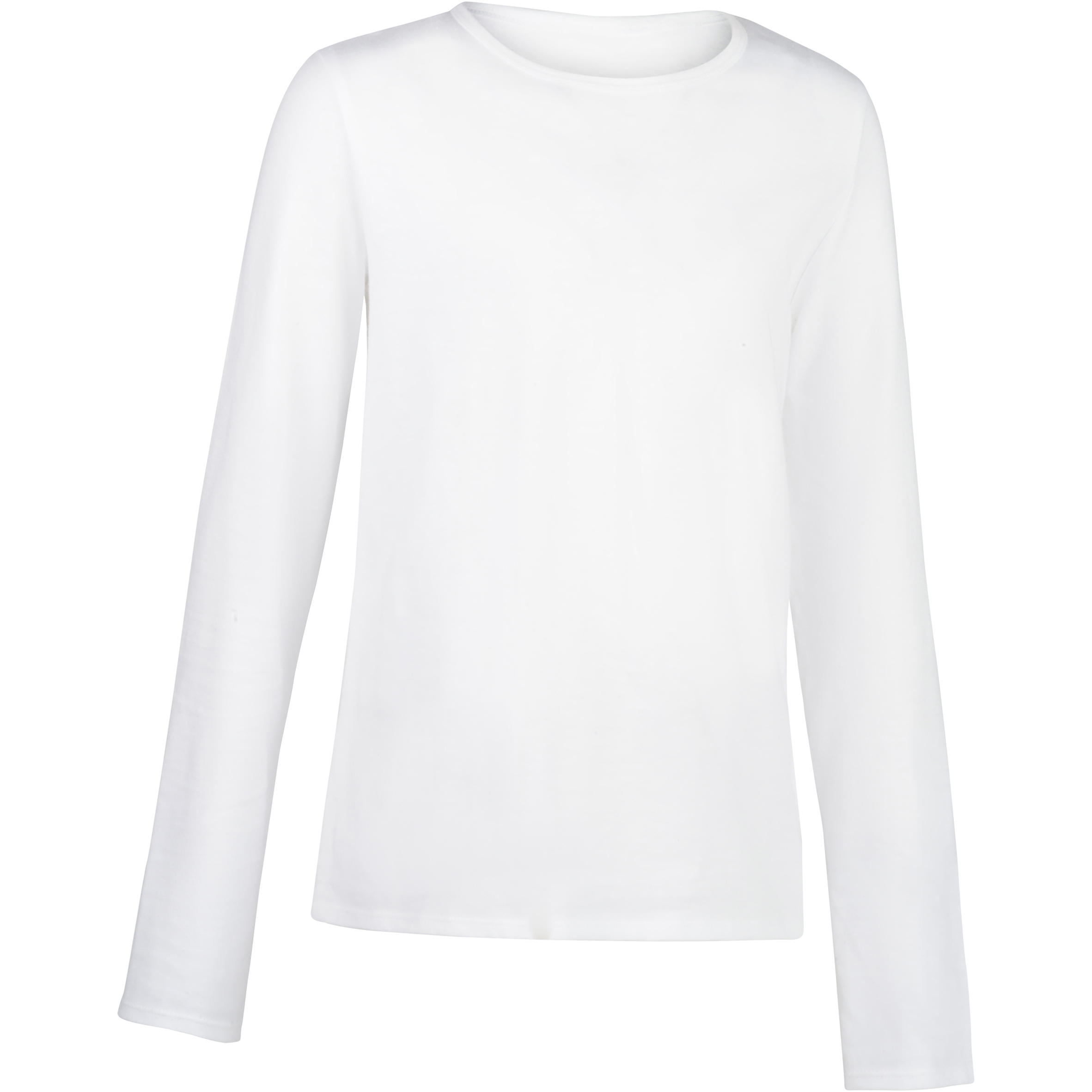 camiseta blanca basica decathlon