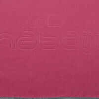 Ultra compact  microfibre towel size XL 110 x 175 cm - pink