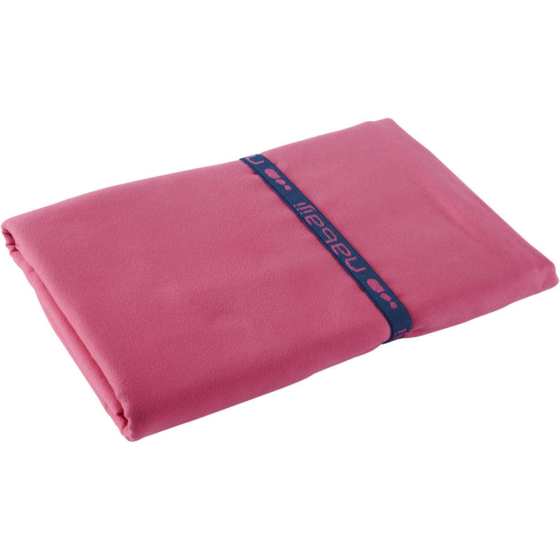 Ultra compact  microfibre towel size XL 110 x 175 cm - pink
