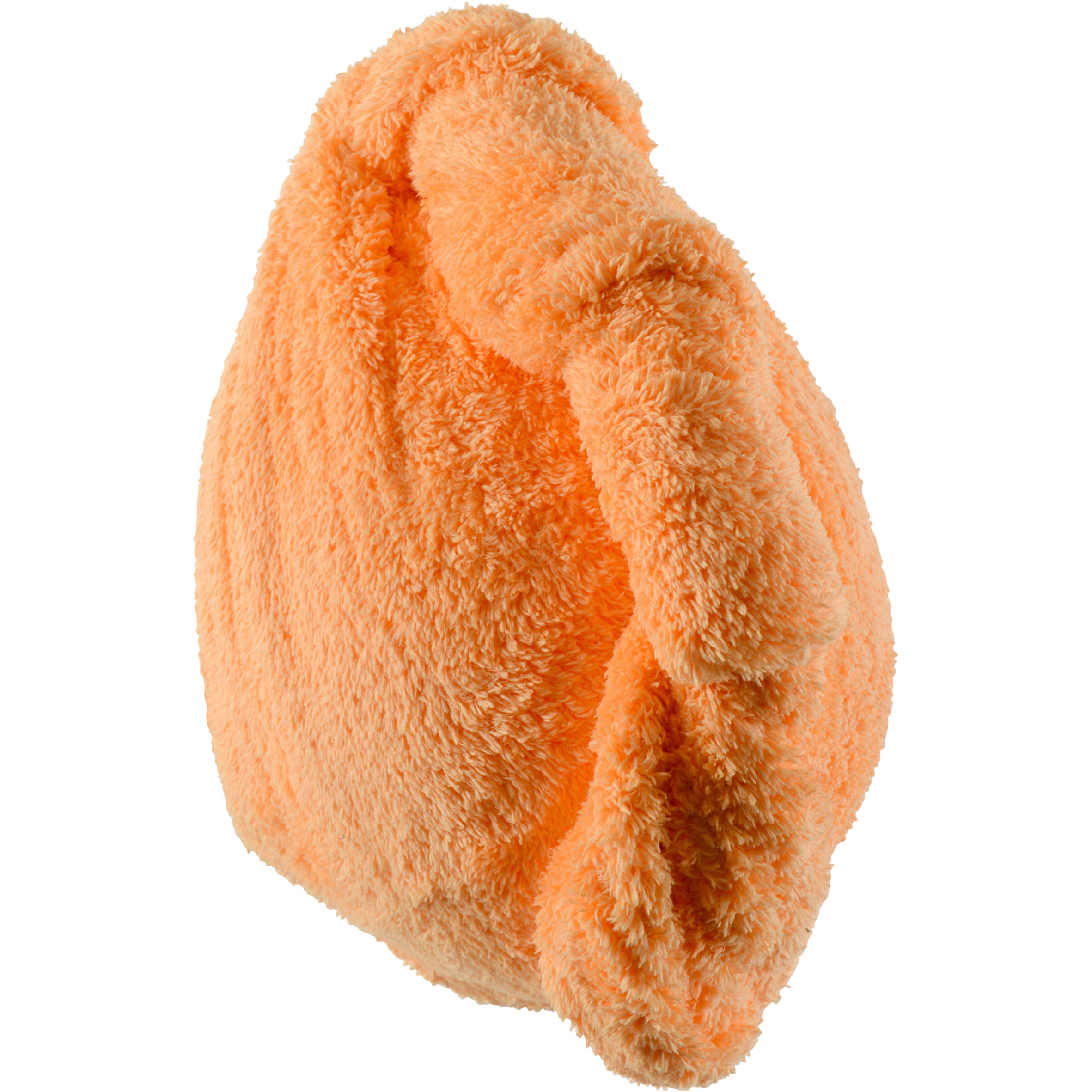 Soft Microfibre Hair Towel - Light Orange 2/5