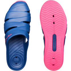 SABOTS NATATION FEMME CLOG 100 BLEU FONCE