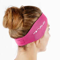 NEOPRENE EAR PROTECTION SWIMMING BAND - PINK