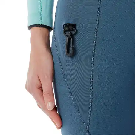 Pakaian selam neoprena wanita SCD 540 3mm dengan bantalan