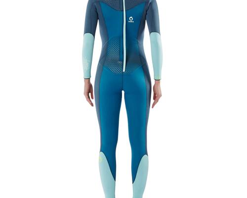 NEOPRENANZUG TAUCHEN SCD 540 NEOPREN 3MM MIT VERSTÄRKUNGEN DAMEN