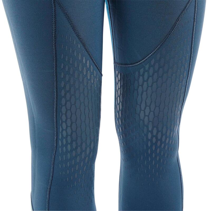 Neoprenanzug Tauchen SCD 500 Neopren 3 mm Damen grau/blau